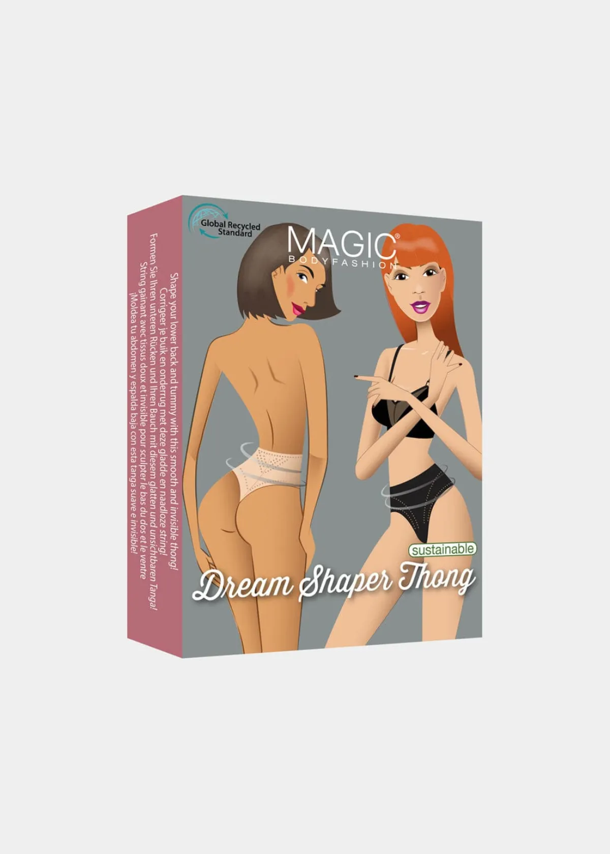 Beigefarbener Tanga mit Shape-Effekt – Dream Shaper Thong<MAGIC Body Fashion Discount