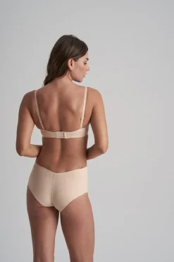 BH in Beige mit abnehmbaren Trägern –<Bye Bra