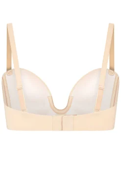 BH in Beige mit abnehmbaren Trägern –<Bye Bra