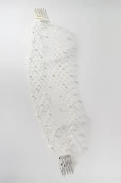 Birdcage Schleier mit Perlen<Poirier Sale