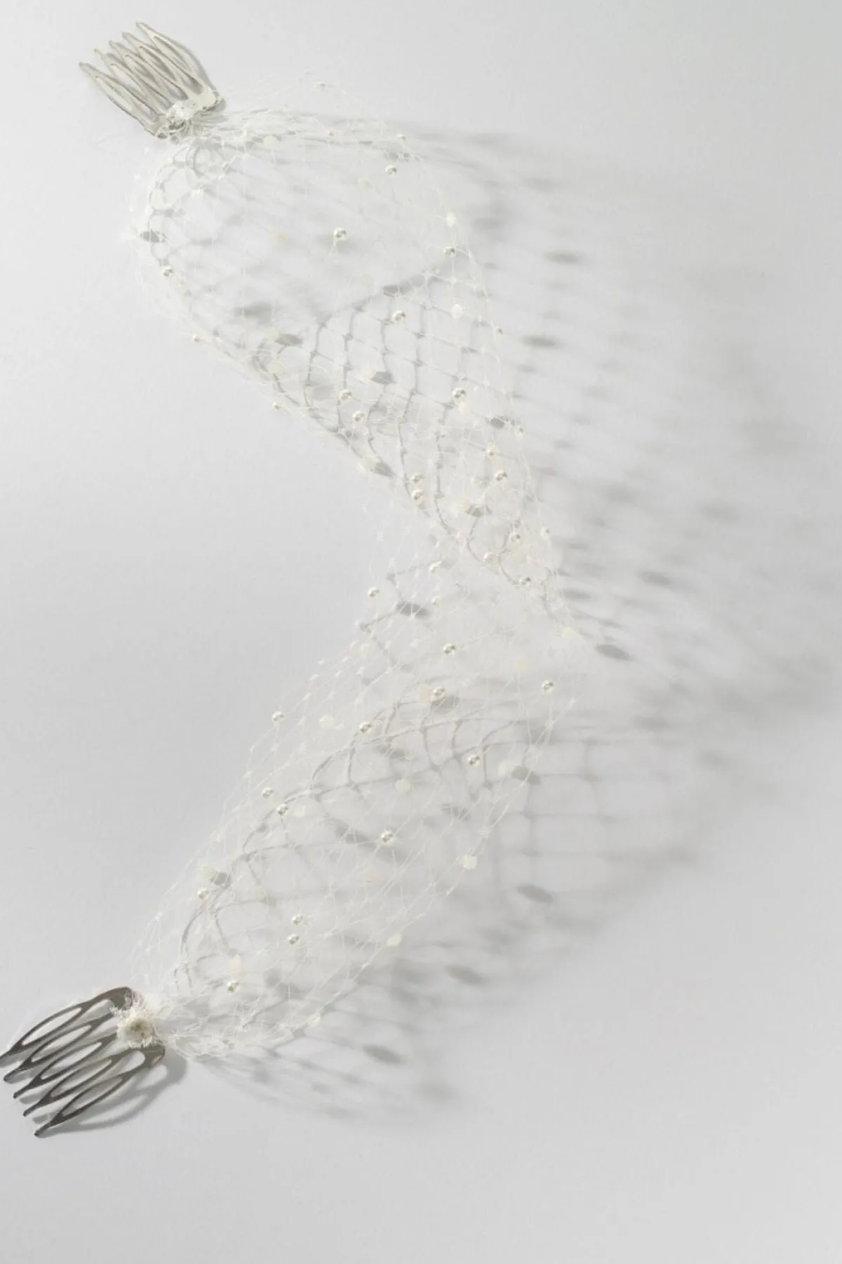 Birdcage Schleier mit Perlen<Poirier Sale