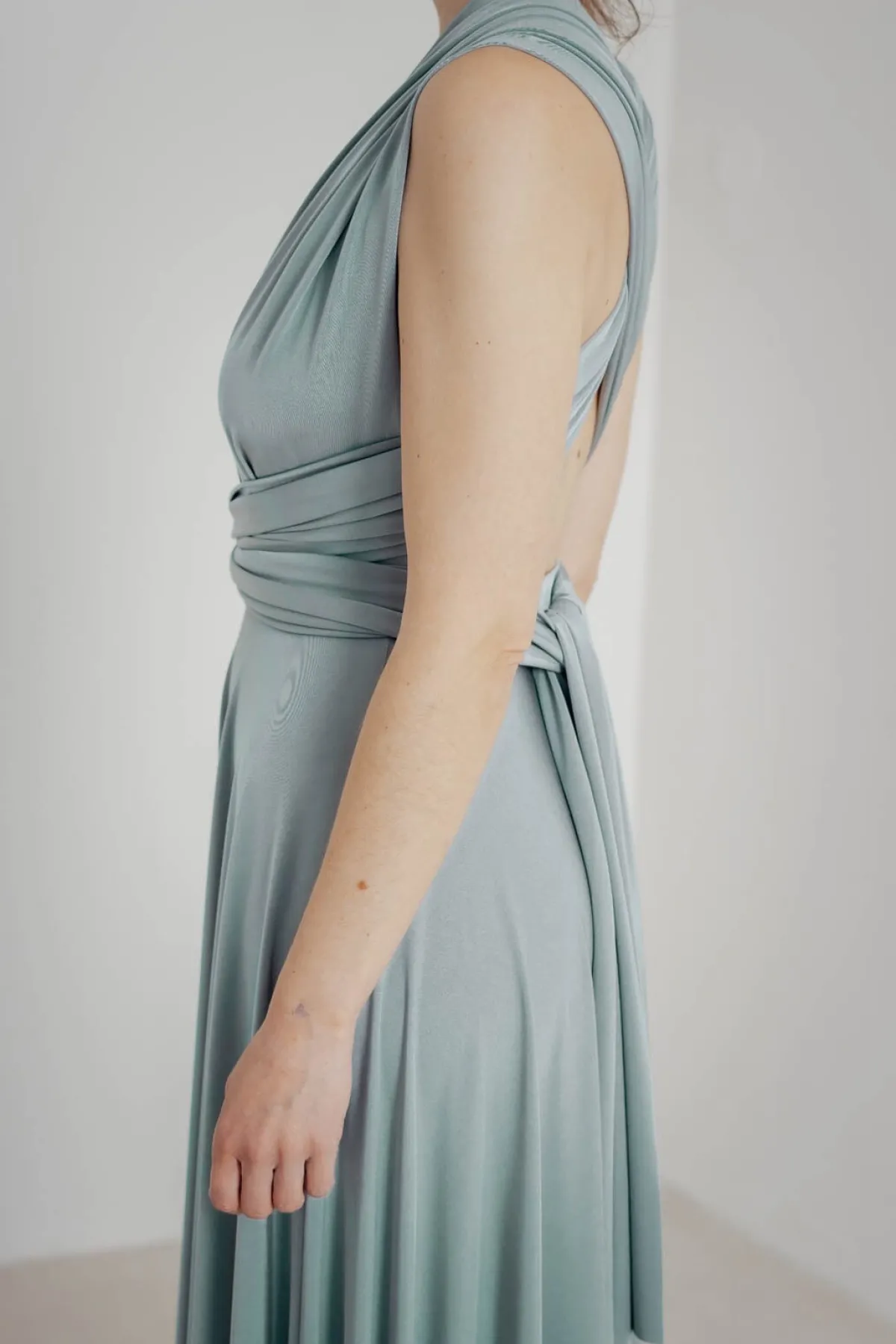 Bodenlanges Brautjungfernkleid – Ballgown Cucumber<twobirds Clearance