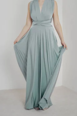 Bodenlanges Brautjungfernkleid – Ballgown Cucumber<twobirds Clearance