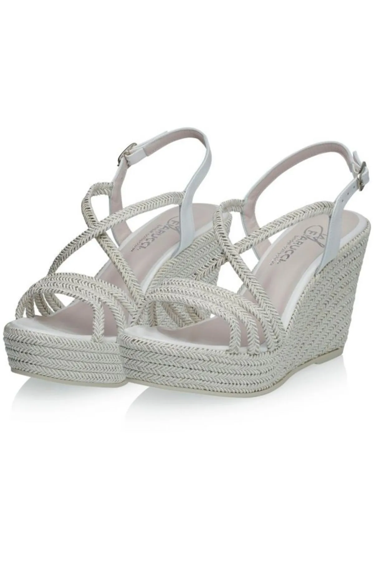 Bohemian Espadrilles - Quinty Perle Braided<Elsa Coloured Shoes