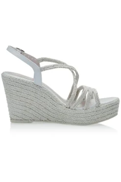 Bohemian Espadrilles - Quinty Perle Braided<Elsa Coloured Shoes