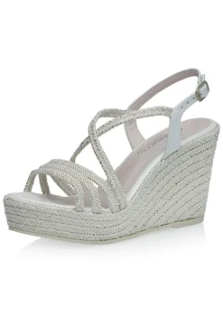 Bohemian Espadrilles - Quinty Perle Braided<Elsa Coloured Shoes