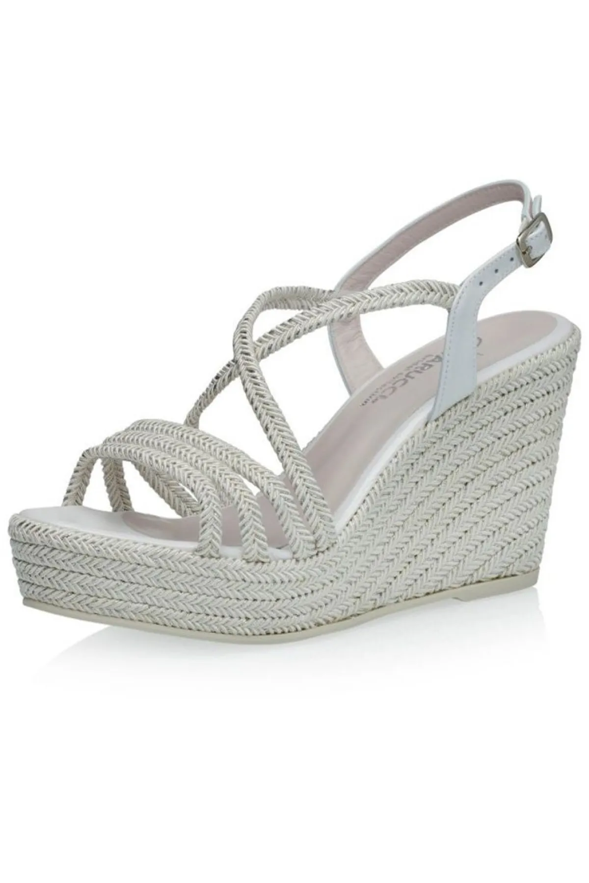 Bohemian Espadrilles - Quinty Perle Braided<Elsa Coloured Shoes