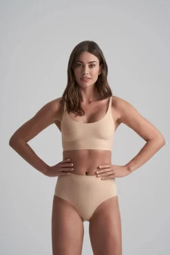 Bra Top, Bustier mit Rundhalsausschnitt –<Bye Bra Online