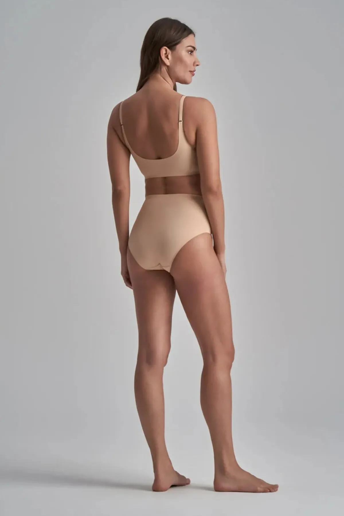 Bra Top, Bustier mit Rundhalsausschnitt –<Bye Bra Online