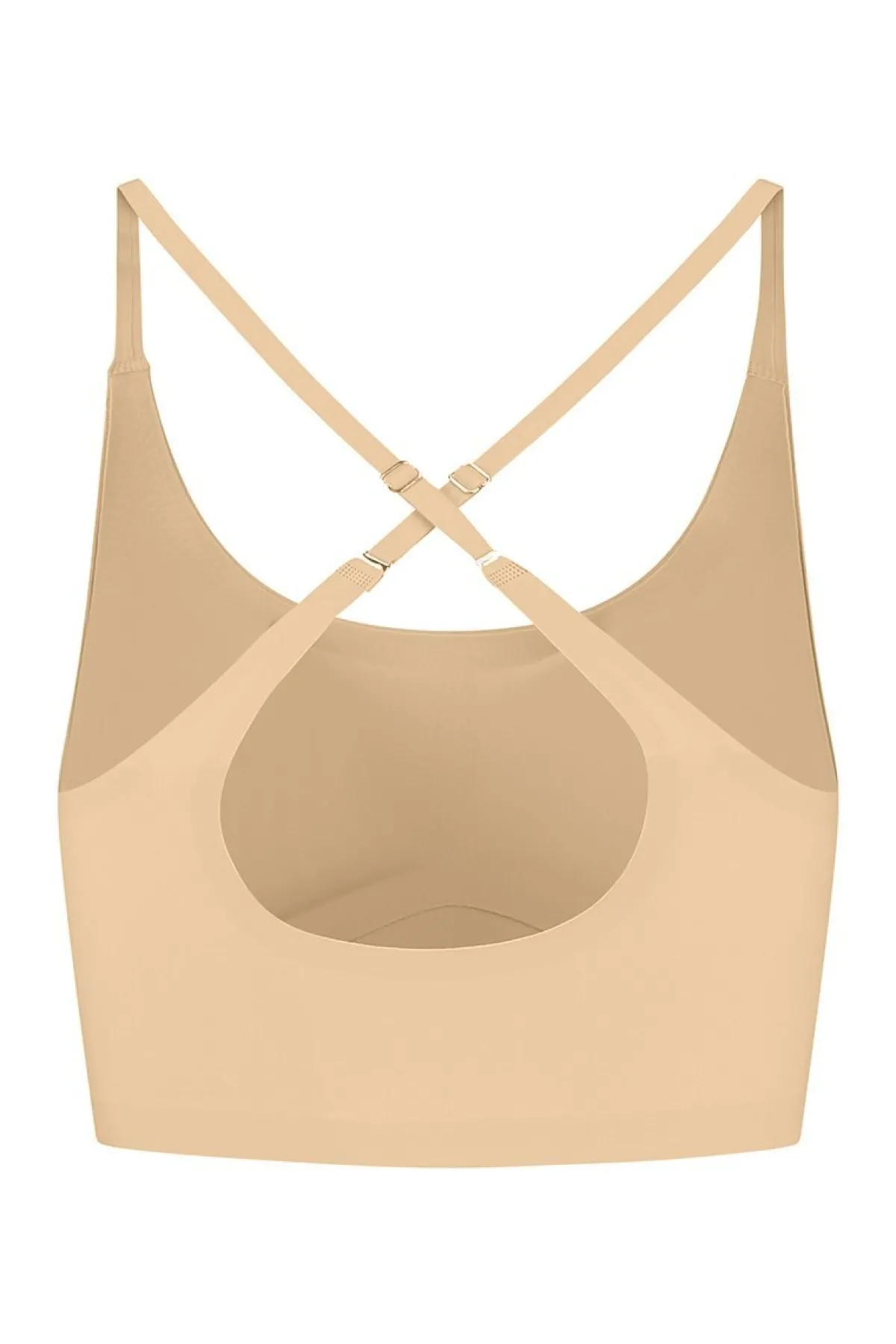 Bra Top, Bustier mit Rundhalsausschnitt –<Bye Bra Online