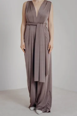 Brauner Einteiler – Jumpsuit Convertible Mushroom<twobirds Clearance
