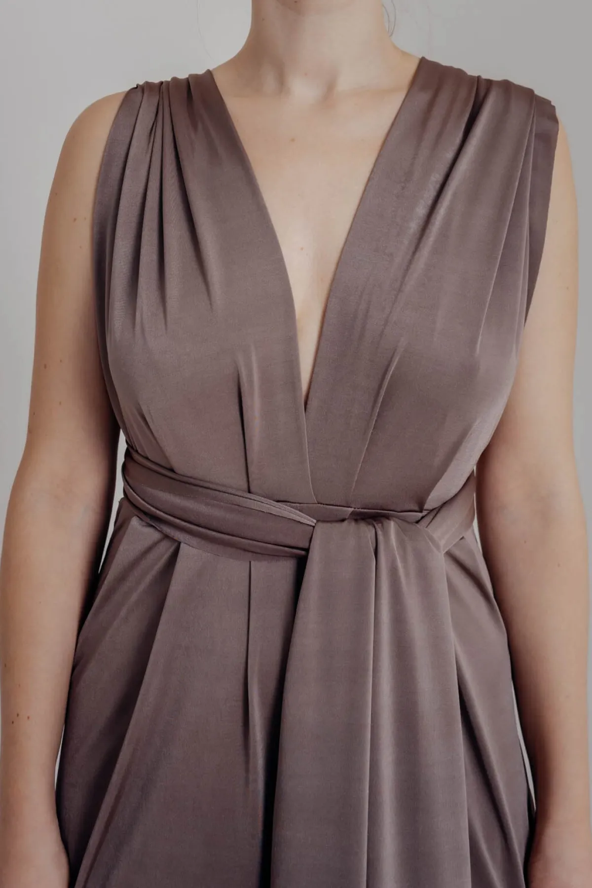 Brauner Einteiler – Jumpsuit Convertible Mushroom<twobirds Clearance