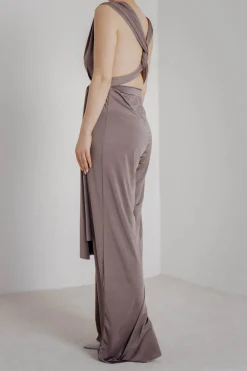 Brauner Einteiler – Jumpsuit Convertible Mushroom<twobirds Clearance
