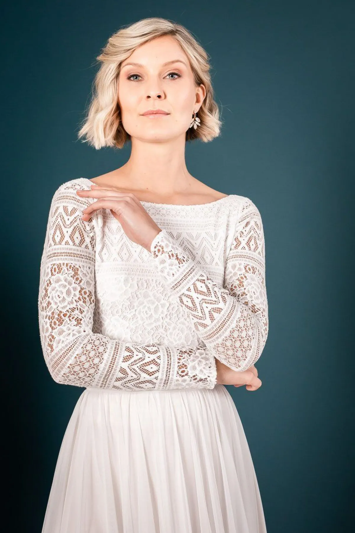 Braut Body mit Spitze im Boho-Look – Violet<noni