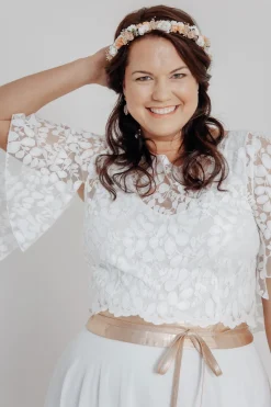 Brautgürtel zum Binden in verschiedenen Farben – Marielle Curvy<noni New