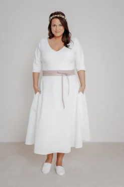 Brautgürtel zum Binden in verschiedenen Farben – Marielle Curvy<noni New