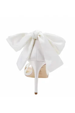 Braut High Heels mit Seidenband und Schleife – Kate Shoes<Bella Belle