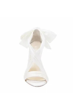 Braut High Heels mit Seidenband und Schleife – Kate Shoes<Bella Belle