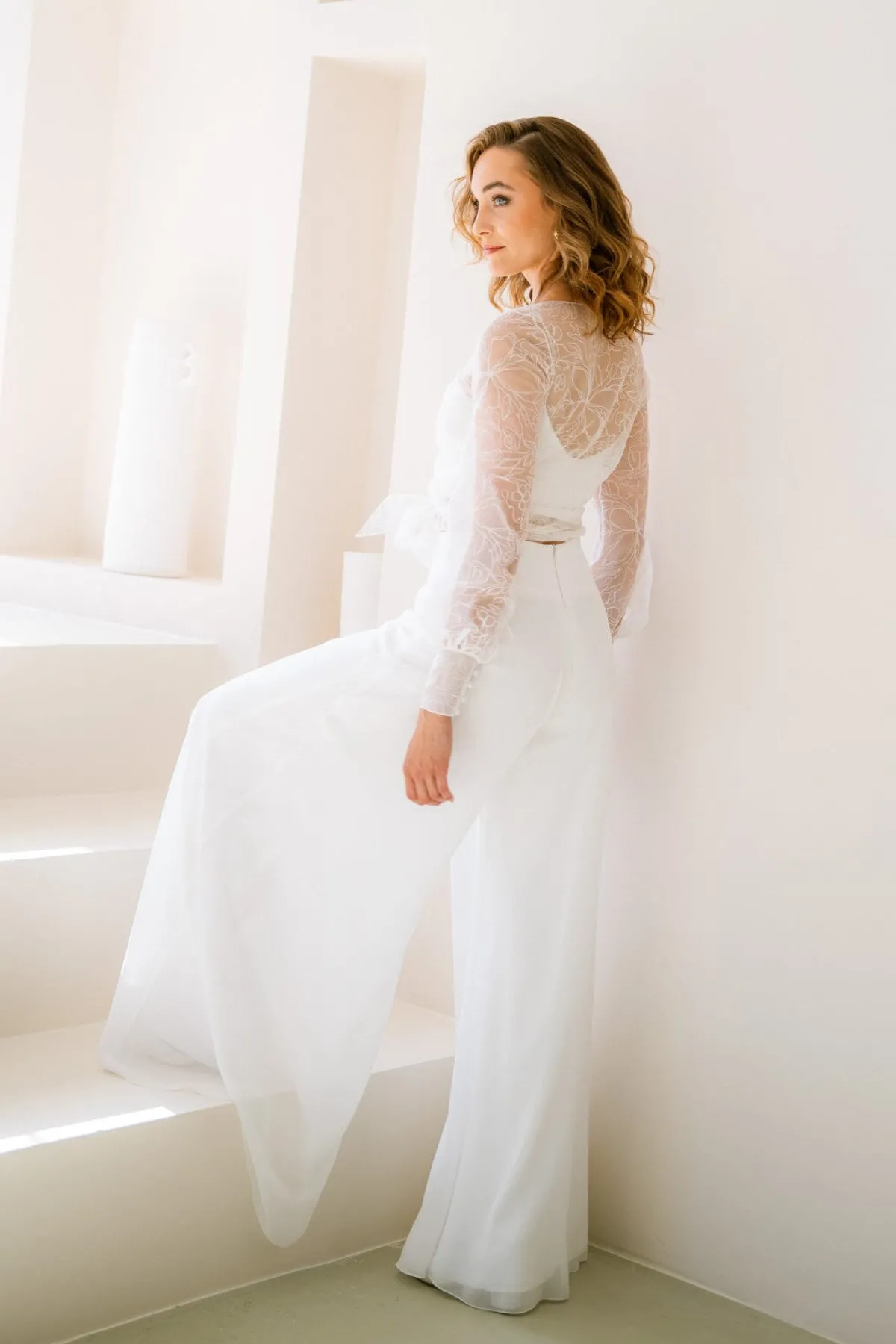 Braut Hose aus Chiffon – Nivis<noni New