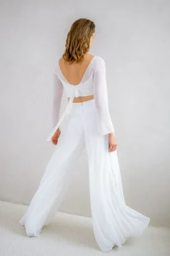 Braut Hose aus Chiffon – Nivis<noni New