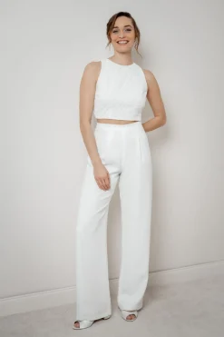 Braut Hose in Ivory – Tihana<noni Outlet