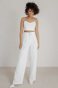 Braut Hose in Ivory – Tihana<noni Outlet