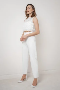 Braut Hose in 7/8-Länge – Helin<noni New