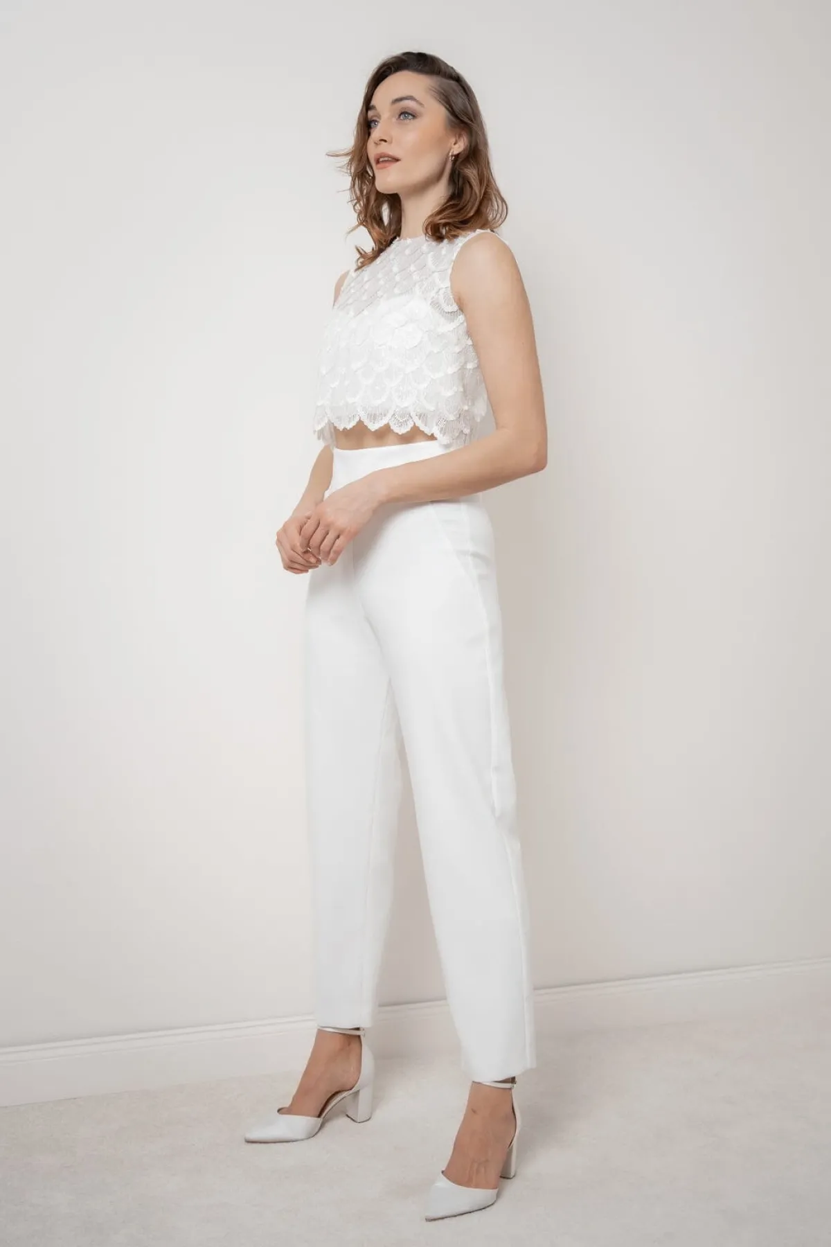 Braut Hose in 7/8-Länge – Helin<noni New