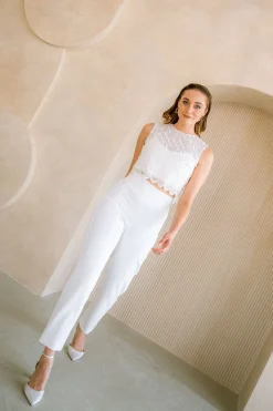 Braut Hose in 7/8-Länge – Helin<noni New
