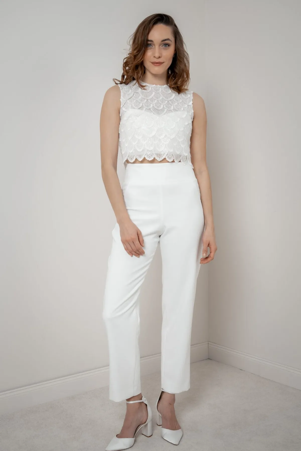 Braut Hose in 7/8-Länge – Helin<noni New