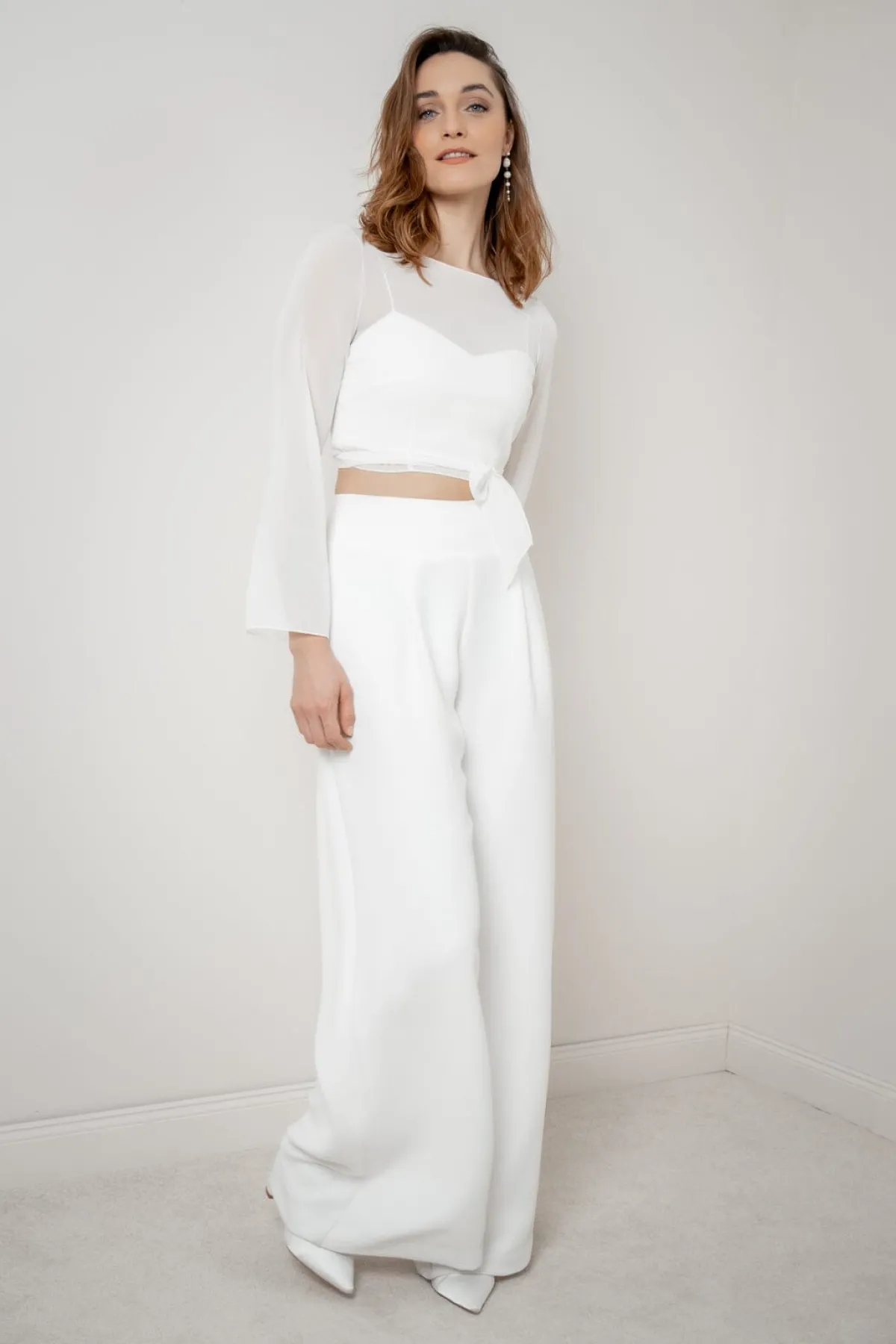Braut Hose mit weitem Bein – Zari<noni Hot