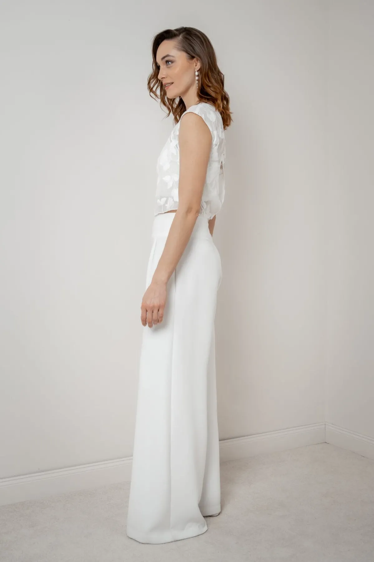 Braut Hose mit weitem Bein – Zari<noni Hot