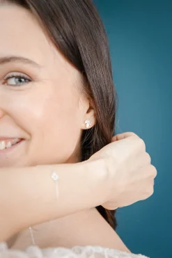 Braut Ohrringe aus edlen Zirkonia Kristallen - Simply Wonderful<Juvelan Sale