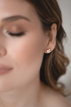 Braut Ohrringe aus edlen Zirkonia Kristallen - Simply Wonderful<Juvelan Sale