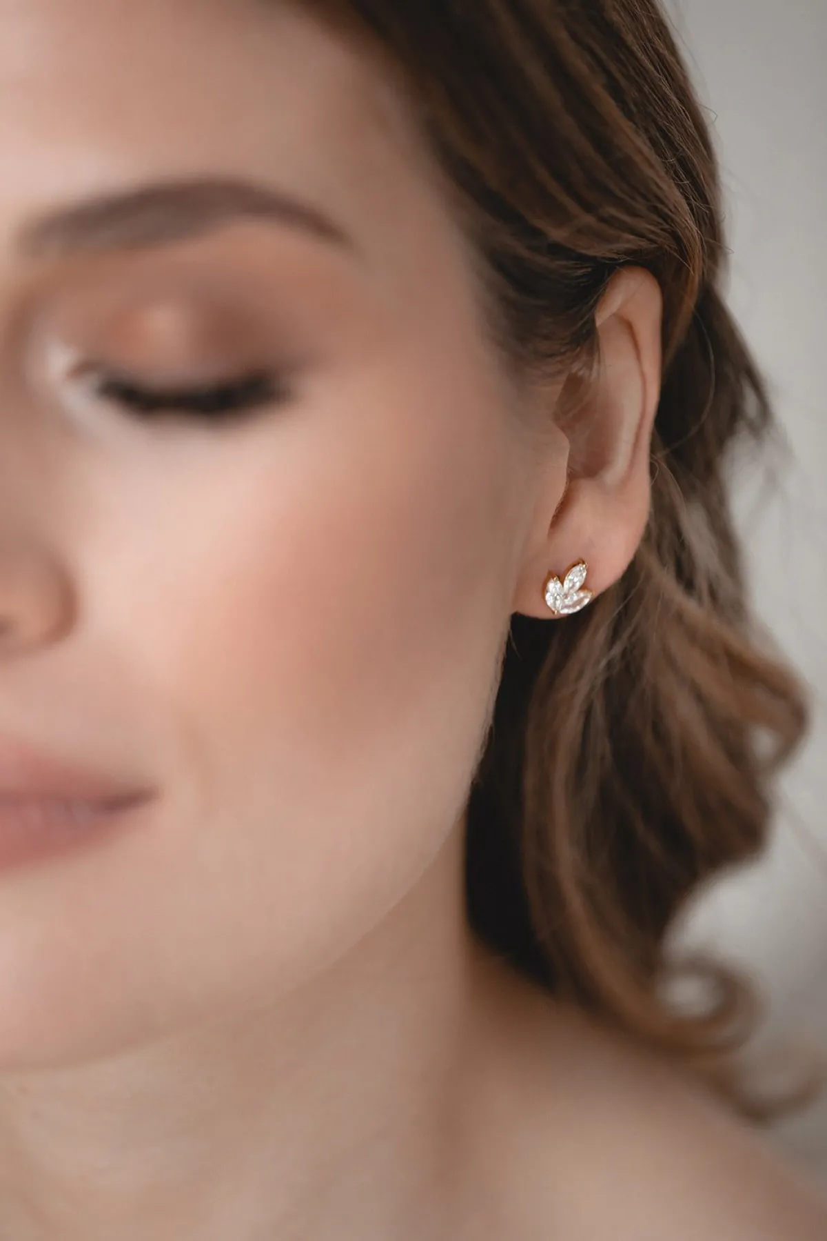Braut Ohrringe aus edlen Zirkonia Kristallen - Simply Wonderful<Juvelan Sale