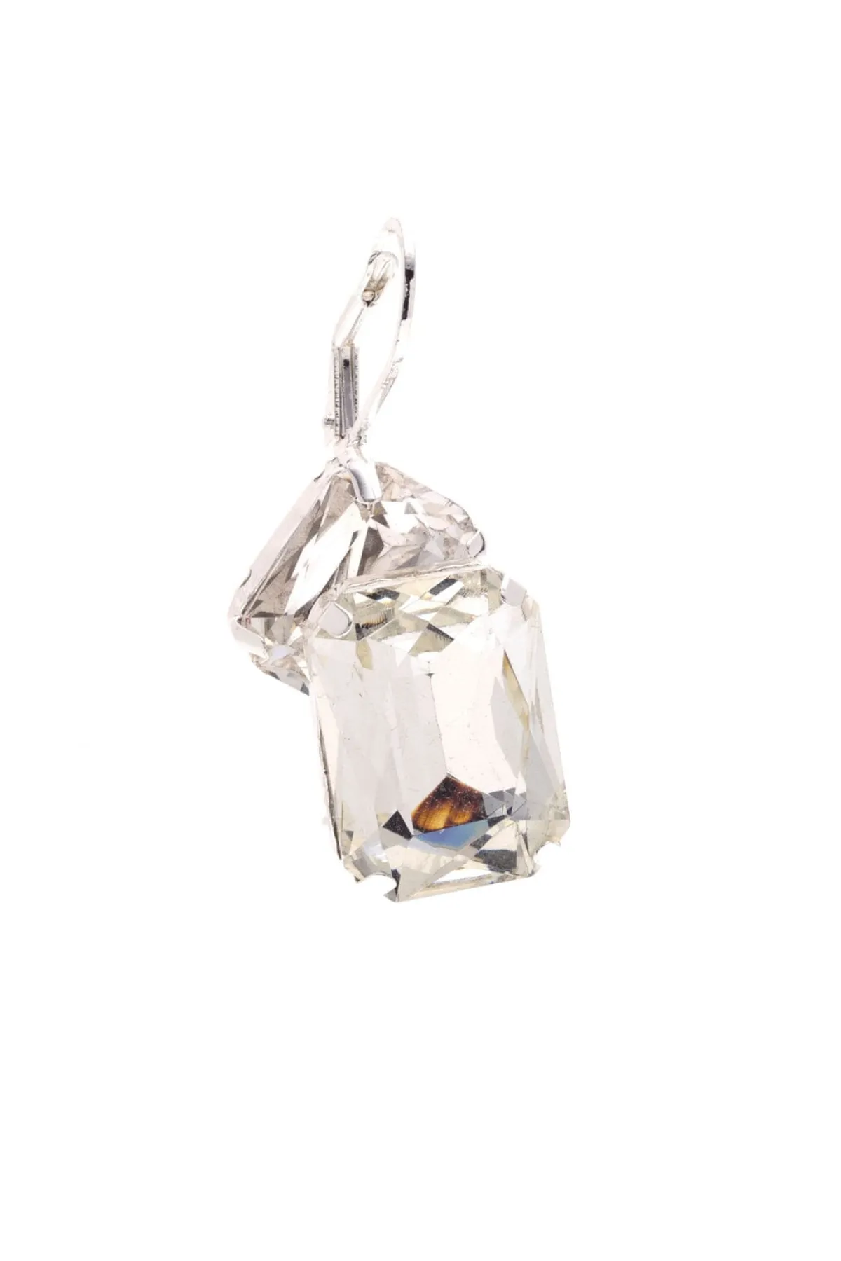 Braut Ohrringe mit Strass-Anhängern<Poirier