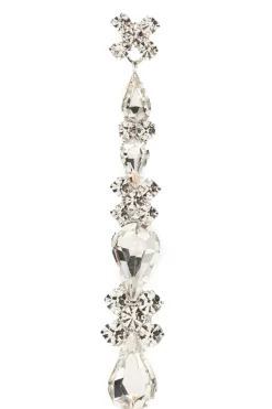 Braut Ohrstecker mit Strass-Anhängern<Poirier Outlet