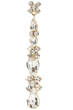 Braut Ohrstecker mit Strass-Anhängern<Poirier Outlet