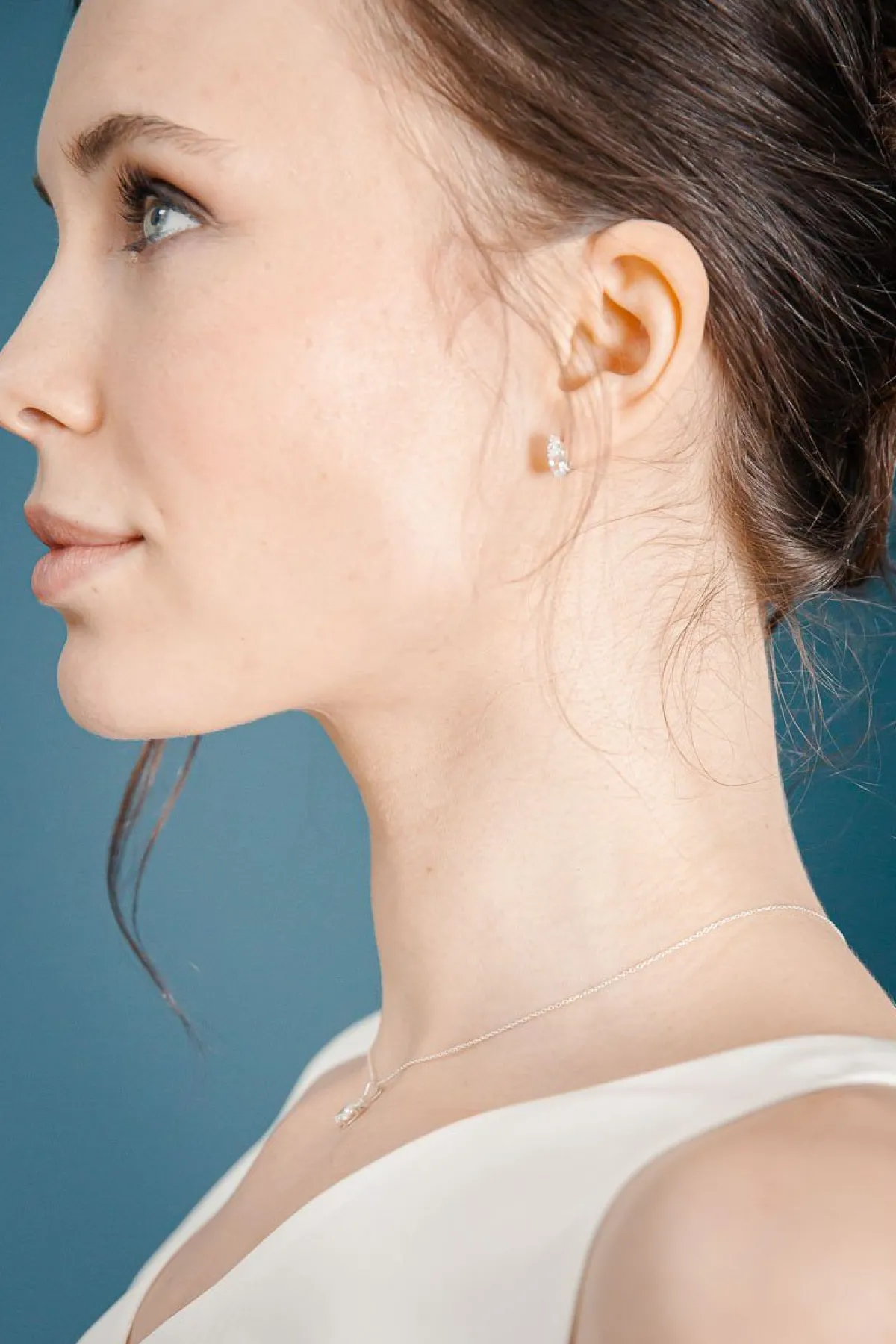 Braut Ohrstecker mit Zirkonia Kristallen - Dazzling Beauty<Juvelan Outlet