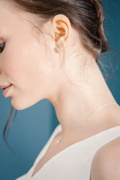 Braut Ohrstecker mit Zirkonia Kristallen - Dazzling Beauty<Juvelan Outlet