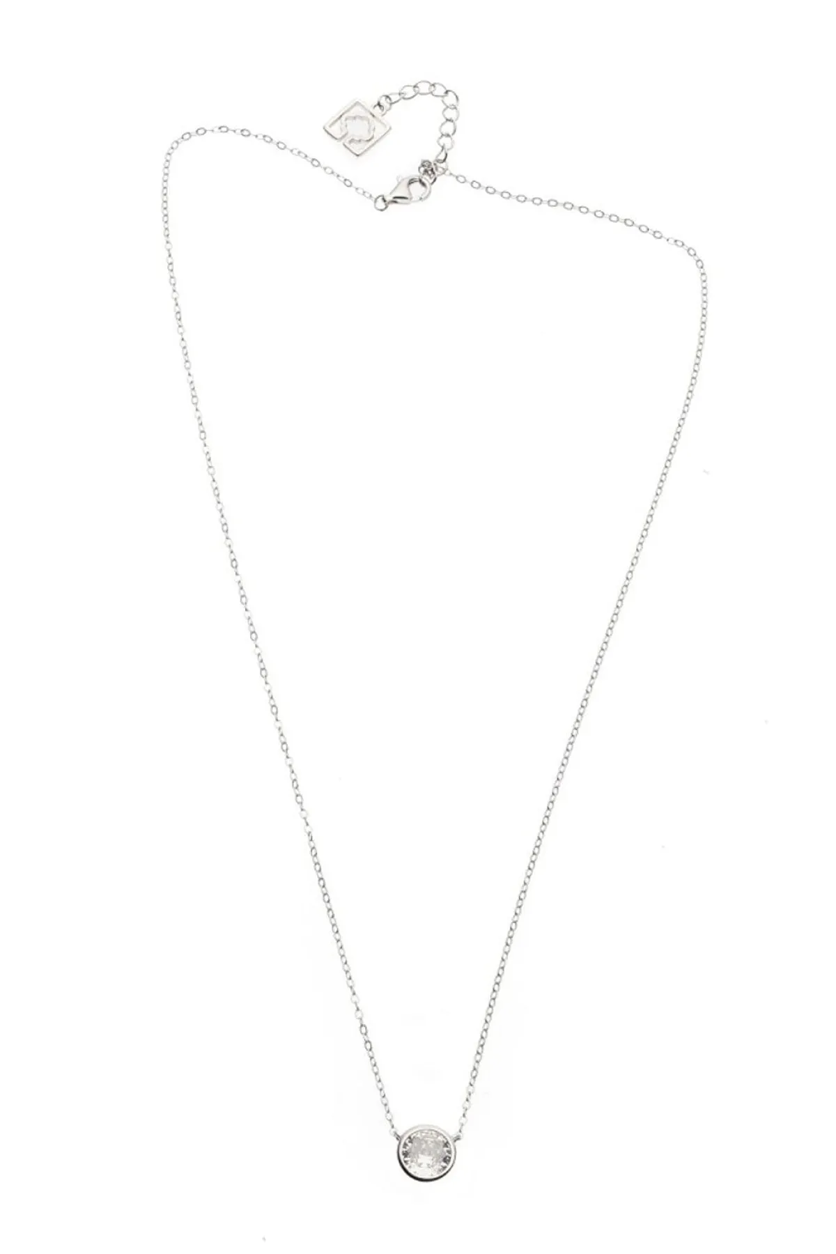 Braut Ohrstecker und Halskette mit Strass<Poirier Online