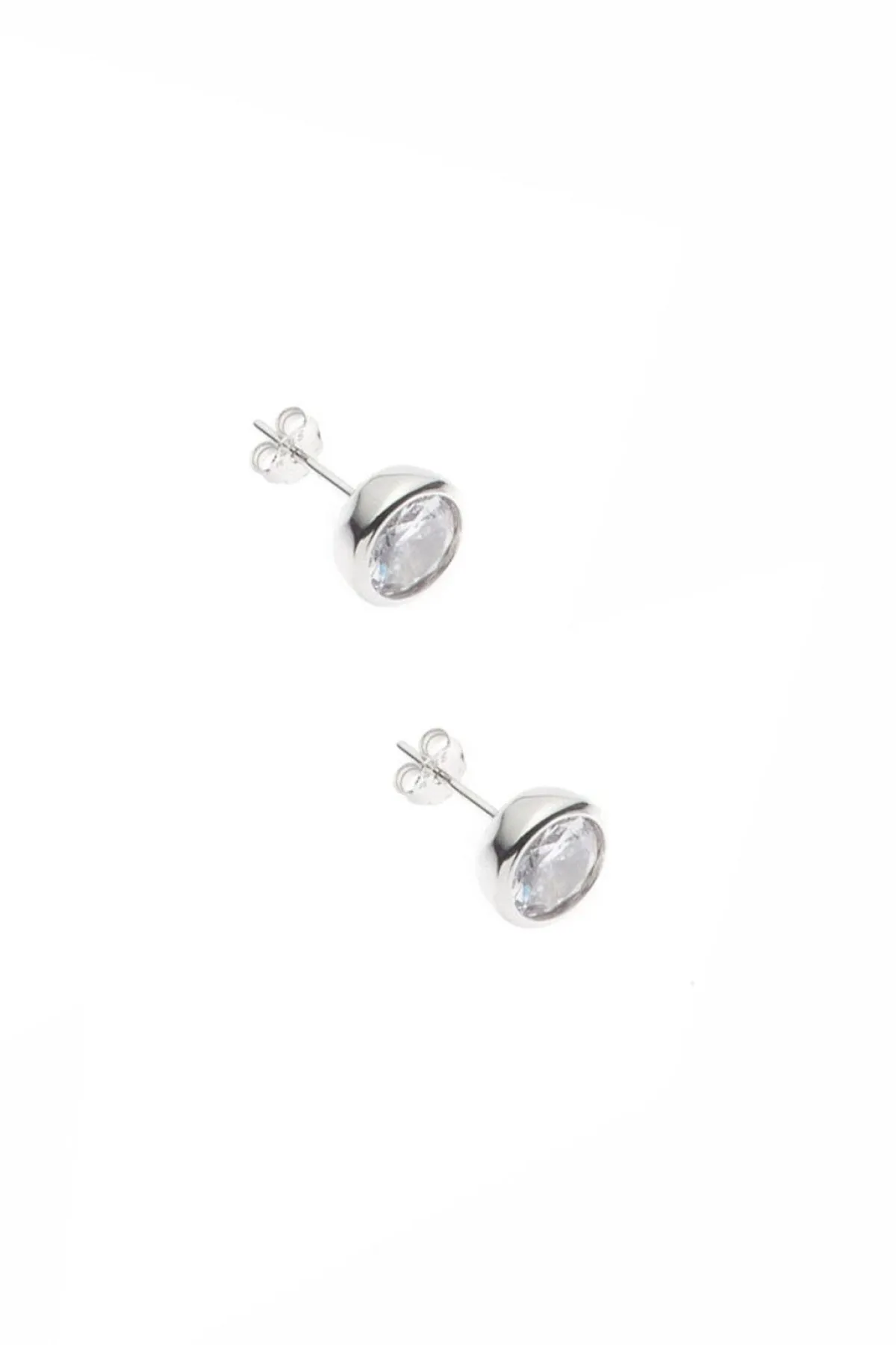 Braut Ohrstecker und Halskette mit Strass<Poirier Online