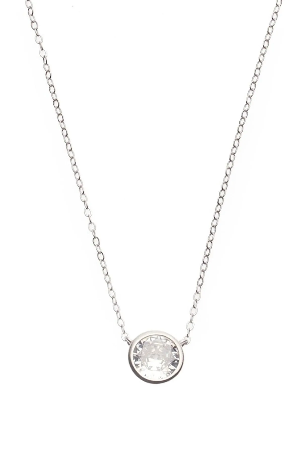 Braut Ohrstecker und Halskette mit Strass<Poirier Online