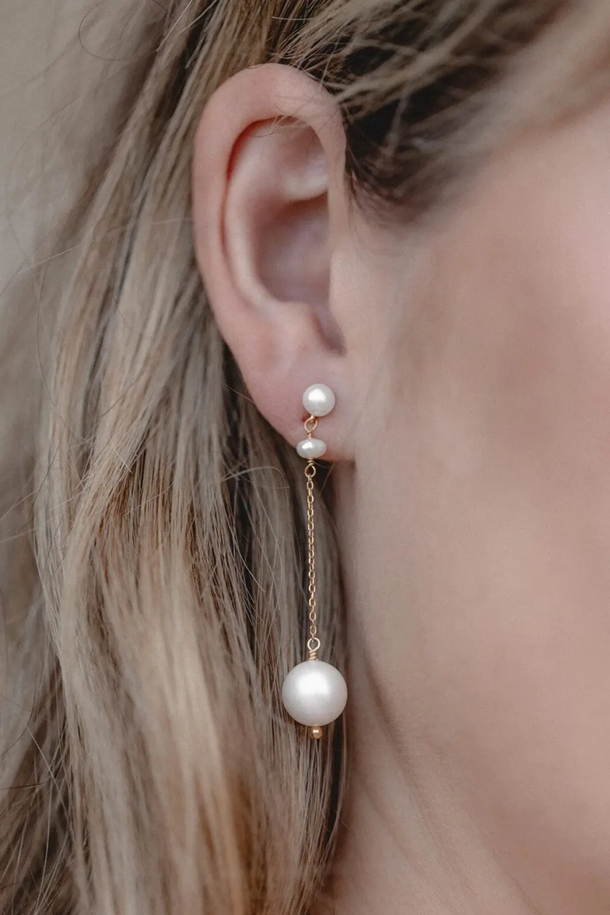 Braut Perlen-Ohrhänger – Mermaid's Treasure<Juvelan Sale