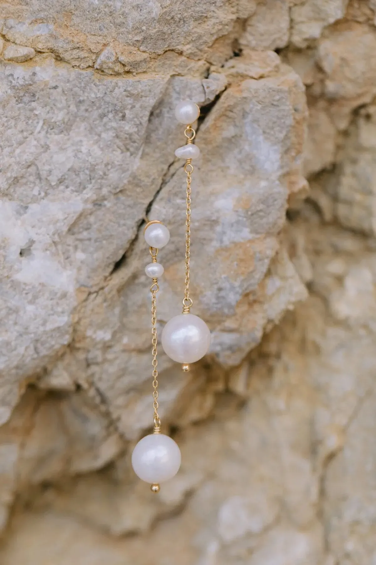 Braut Perlen-Ohrhänger – Mermaid's Treasure<Juvelan Sale