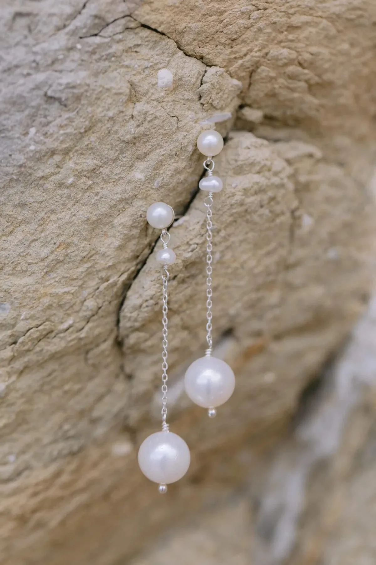 Braut Perlen-Ohrhänger – Mermaid's Treasure<Juvelan Sale