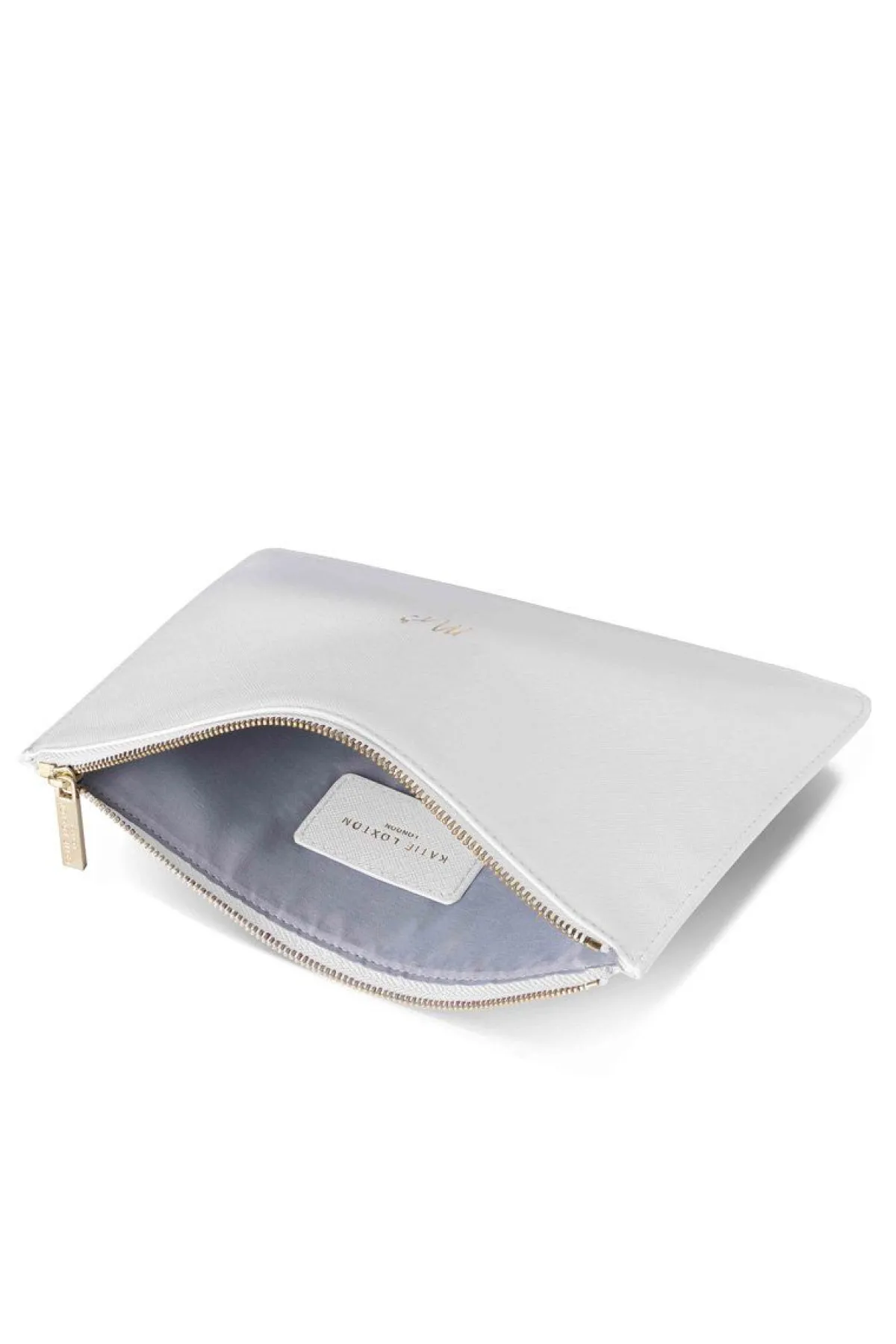 Braut-Pouch, Clutch mit Schriftzug "Mrs" in Chalky White –<Katie Loxton Best