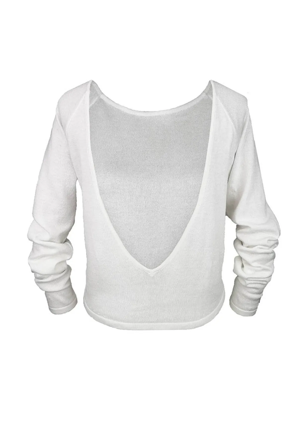 Braut Pullover aus Feinstrick mit V-Ausschnitt<forever & eva New