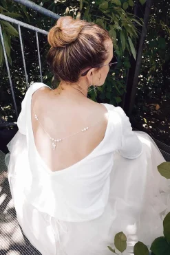Braut Pullover aus Feinstrick mit V-Ausschnitt<forever & eva New