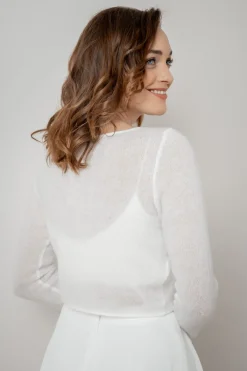 Braut Pullover aus Mohair-Strickmix – Suvi<noni Sale